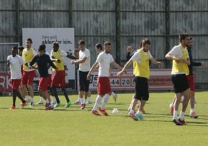 Gaziantepsporda ddial Antrenman