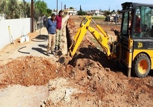 Gazimausa Belediyesi Altyap almalarn Srdryor