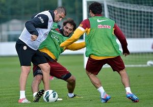 Galatasarayda Neeli Antrenman