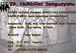 29. Halkbilimi Sempozyumu Yarn Yaplacak