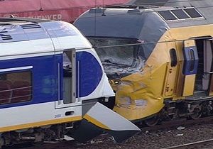 Hollanda da Tren Kazas