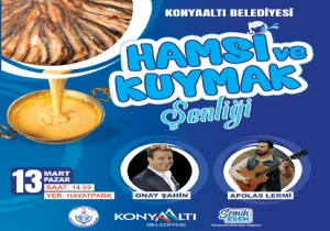 Konyaaltn da Hamsi ve Kuymak enlii