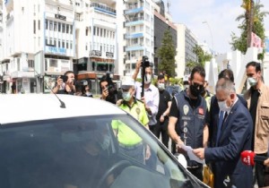 Vali Yazc Karayolu Trafik Haftas Nedeniyle Yol Denetimine Katld