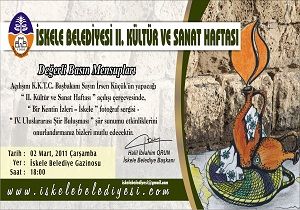 skele Belediyesi II. Kltr ve Sanat Haftas Balyor