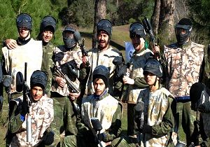 Karabksporlu Futbolcularn Paintball Elencesi