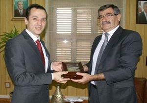 Kaif, THY KKTC Genel Mdr Uzunu Kabul Etti