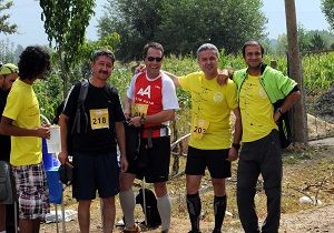 Kastamonu da stiklal Yolu Ultra Maraton Kousu