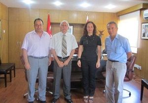 alma ve Sosyal Gvenlik Bakan Grpnar, KTEZO Heyetini Kabul Etti