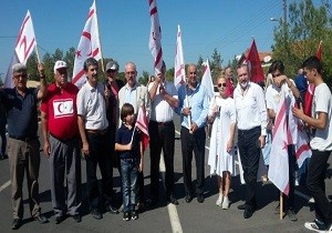 Bir Gar Toprak Vermeyik Platformu Gzelyurt ta Eylem Gerekletirdi