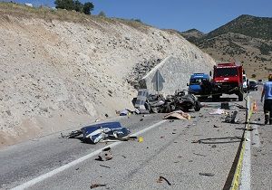 Konya da Feci Trafik Kazas