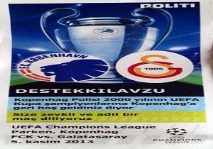 Kopenhag Polisinden Galatasaraya Jest