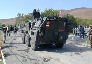 Kosova nn Kuzeyi Yine Kart