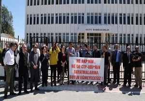 KTAMS ve KAMU-SENden Protesto Eylemi