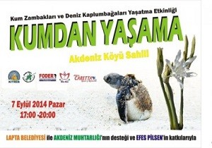 Kumdan Yaama nsiyatifinden Etkinlik Aklamas