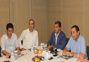 Denkta, Laporta ve Sertolu Bir Araya Geldi