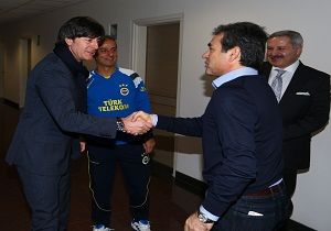 Almanya Milli Futbol Takm Teknik Direktr Lw den Fenerbahe Ziyareti