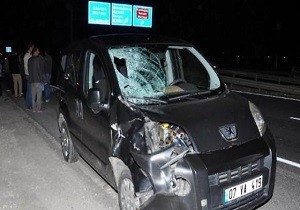 Manavgat ta Trafik Kazas