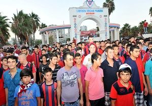 Mersin dman Yurdunda Kurulu Yldnm Kutlamalar