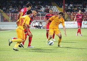 Kayserispor, Mersin den Mutlu Dnyor