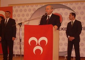 MHP Lideri Baheli Krkkalede Halka Seslendi