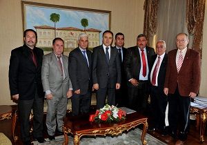 Muhtarlar Vali Altparmak Ziyaret Etti