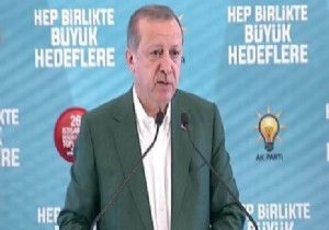 Cumhurbakan Erdoan: Milletle Ztlama Olmaz