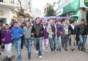 Orduspor Taraftarlarndan Yryl Knama