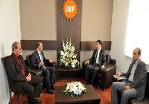 UBP Genel Bakan zgrgn, Esnaf ve Sanaatkrlar Merkez Birlii le Grt