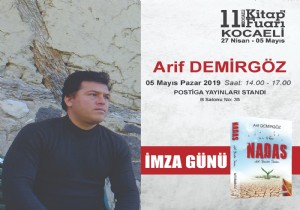 Yazar Arif Demirgz Kocaeli Kitap Fuarn da