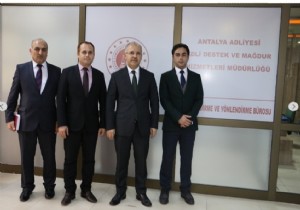 Adli Destek ve Madur Hizmetleri Mdrl Antalya Adliyesinde Hizmet Vermeye Balad