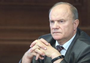 Komnist Lider Zyuganov, Rusya Devlet Bakanlna Aday