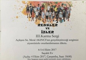 Renkler ve zler 3. Karma Resim SergisiAlyor