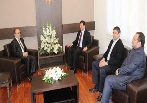 UBP Genel Bakan zgrgn, AK Parti Heyetiyle Grt 