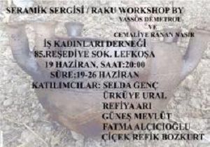 Lefkoa da Seramik Sergisi