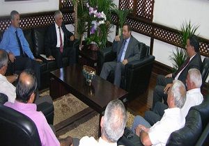 Babakan Yardmcs, Ekonomi, Turizm, Kltr ve Spor Bakan Denkta, Kbrs Trk Belediyeler Birliini Kabul Etti