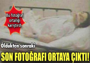 te Micheal Jackson un ldkten sonraki fotoraf