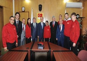 Spor Genel Mdr Baykan, Dnya ampiyonlarn Kabul Etti