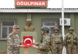 Genelkurmay Bakan Akar Hatay da Denetlemede