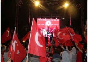 15 Temmuz Demokrasi ve Milli Birlik Gn Anma Trenine Youn lgi