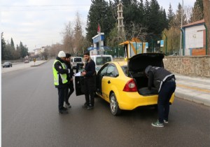 Ticari Taksilere E  Zamanl Polis Denetimi