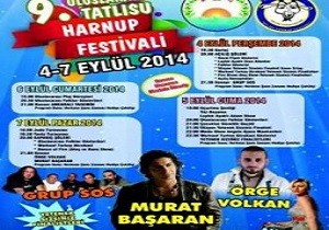 9. Uluslararas Tatlsu Harnup Festivali Balyor