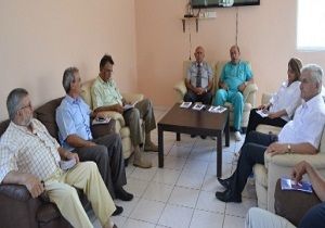TDP Lefkoa Milletvekili Adaylar TIP- i Ziyaret Etti