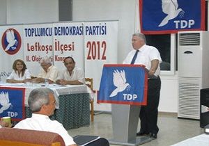 TDP, Lefkoa lesi II. Olaanst Kongresinde Bakan eto     