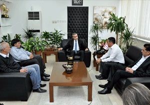 ileri Bakan Uluay, K.T. Beynelmilel Nakliyeciler Birlii le Grt