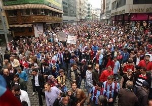 Trabzonspor Taraftarndan Dev Yry