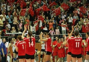 Avrupa Bayanlar Voleybol Liginde Trkiye Damgas