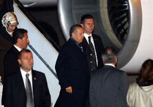 Babakan Erdoan Ankaraya Geldi