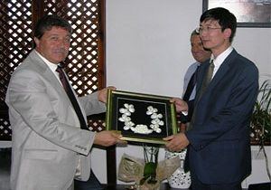 Bakan stel, inli adamlar Heyetini Kabul Etti