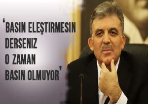 Cumhurbakan Gl den, Yaanan Krize Trblan Benzetmesi