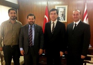 MSAD Kbrs Heyeti Maliye Bakan Mungan  Ziyaret Etti